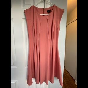 Topshop Salmon Pink Dress